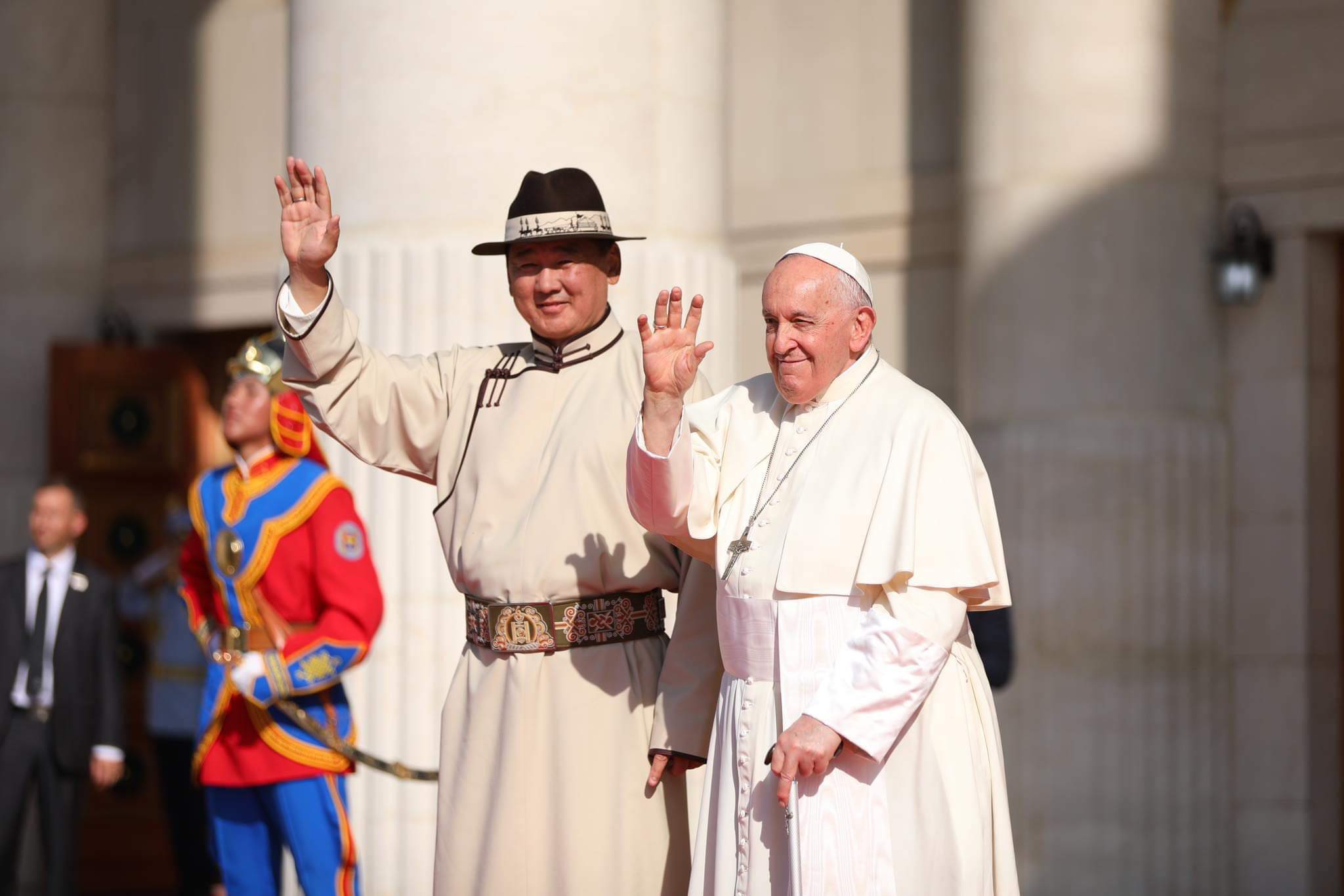 Гэгээн Ширээт Улсын төрийн тэргүүн Пап Францисын Монгол дахь айлчлал